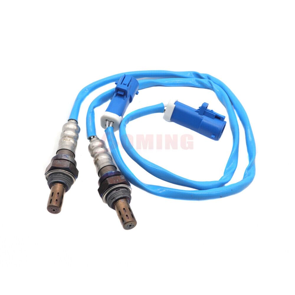ya 5 8.24 baidi Set 2 Upper and Lower O2 Oxygen Sensor for Ford Flex Taurus for Lincoln MKS MKT 3.5L 2344609