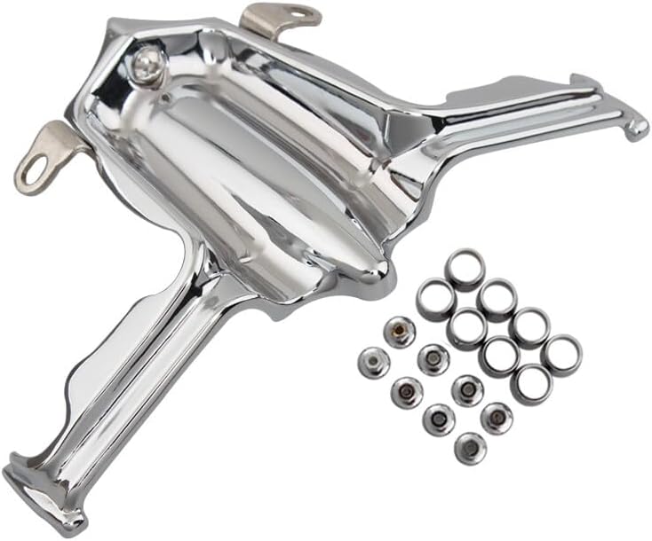 ya 2 8.15 Chrome Tappet/Lifter Block Accent Protector for Harley 1999-2017 Twin Cam Touring
