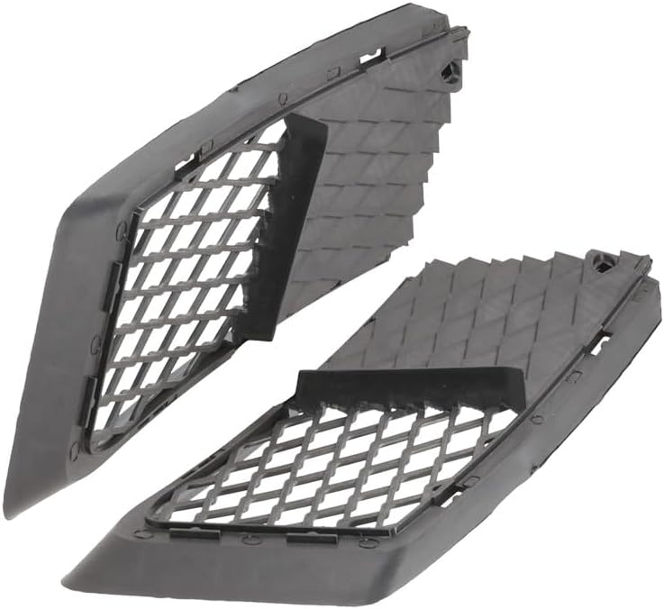 ya 5 8.10 Fits For 3' E92 328i 328xi 2007-2010 Front Left & Right Bumper Fog Light Grille