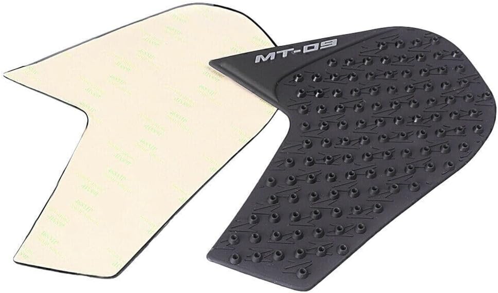 ya 7 8.24 baidi for Yamaha MT-09 /FZ09 14-15 Black Rubber Traction Side Tank Pad Gas Knee Grip