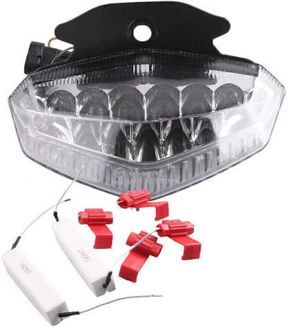 ya 10 9.16 zhengce Motorcycle LED Tail Light Turn Signal Lamp Fit for Ducati HYPERMOTARD 2009-