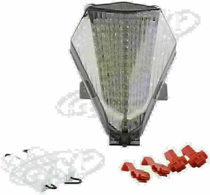 ya 5 8.24 baidi LED Tail Lamp Rear Taillight Running Light Smoke Lens Fit for Yamaha R6 2006-2007