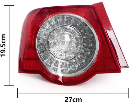ya 2 8.15 Right car LED rear taillight DRL exterior light suitable for VW Passat B6 Sedan 2006-2011