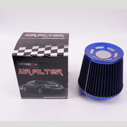 ya 13 9.15 baidi Blue 3 High Flow Inlet Dry Air Filter Cold Air Intake Cone Replacement 76mm