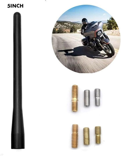 ya 4 8.24 baidi 5 Short Antenna Mast for Harley-Davidson Road Street Electra Tour Glide