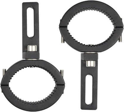 ya 6 8.14 38-60mm Fork Tube Mount Bracket Headlight Fog Spotlight Holder Clamp
