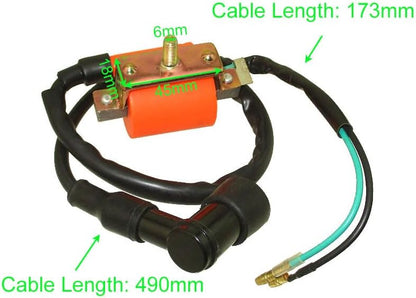 ya 13 9.15 baidi Ignition Coil For Lifan Loncin Taotao Roketa SSR 50cc 110cc 125cc Pit Bike ATV