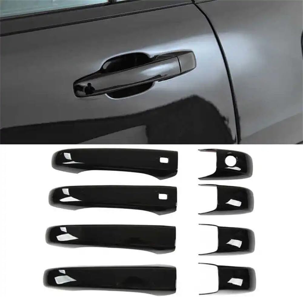 ya 9 10.24 Car Exterior Door Handle Covers for Jeep for Grand Cherokee for Dodge Durango 2011-2020