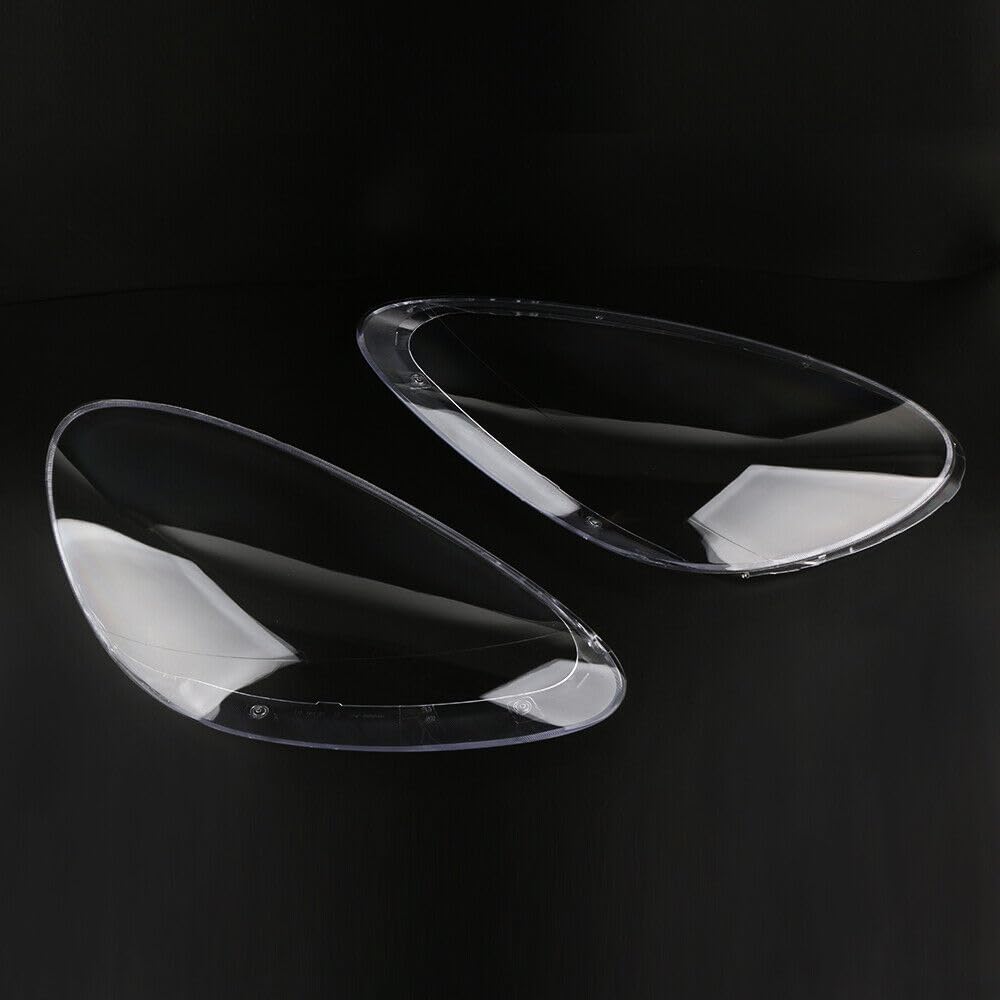 ya 10 9.16 zhengce Pair of headlight glass clear headlights spreader for Porsche for Cayenne 2