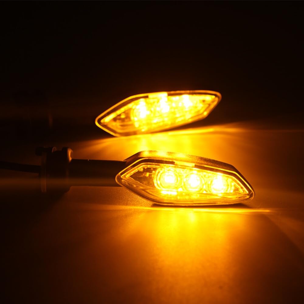 ya 13 9.15 baidi LED Turn Signal Lights Blinker Indicator for Yamaha FZ1/N FZ6 FZ8 FZ25/03/07/09