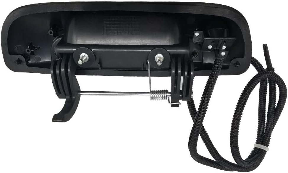 ya 10 9.16 baidi for Dodge for Ram 1500 2500 3500 Rear Tailgate Handle w/Camera&Wiring Harness Black