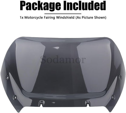 ya 23 10.7 baidi Fit for Harley Road Glide 2023-up 12'' Motorcycle Fairing Windshield Windscreen