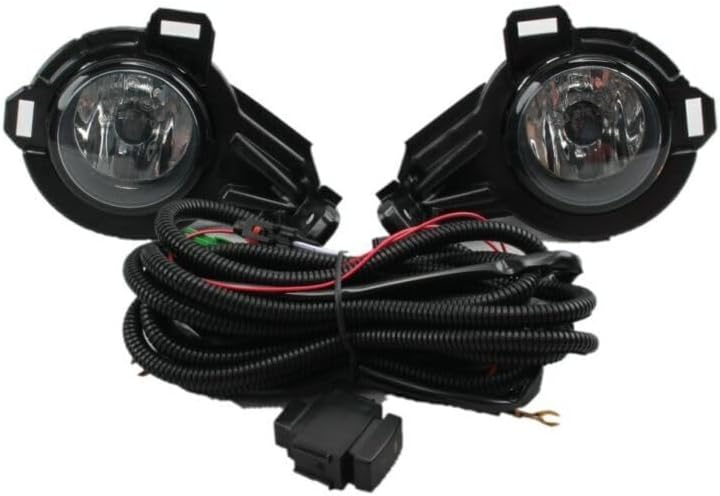ya 2 8.15 1 set of DRL fog lights+fog light cover+wiring harness+switch suitable for Nissan Juke 2012-2014