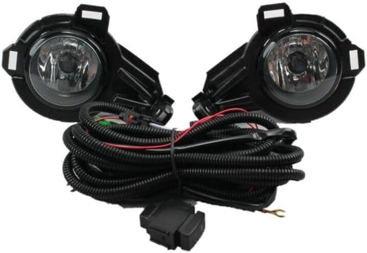 ya 2 8.15 1 set of DRL fog lights+fog light cover+wiring harness+switch suitable for Nissan Juke 2012-2014
