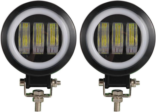 ya 4 8.10 For Motor Truck Driving Light 4 LED Work Light Bar 12V 24V Portable Spotlights