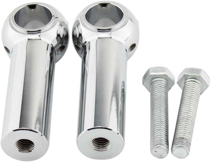 ya 5 8.10 4 Handlebar Clamp Riser Rise Bar for Harley-Davidson Cruisers Choppers