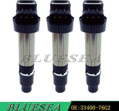 ya 4 8.24 baidi 3 PCS Ignition Coil Replacement for Suzuki ALTO Mk III 33400-76G2 099700-095