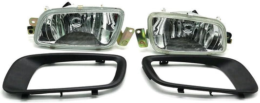 ya 4 8.10 for Mitsubishi for Pajero Montero V73 V75 V77 MR388019/20 Fog Light Lamp+Cover Front