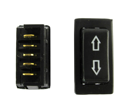 ya 5 8.10 3 Pcs Universal 5-pin On/Off Momentary Power Window Rocker Switch Controller