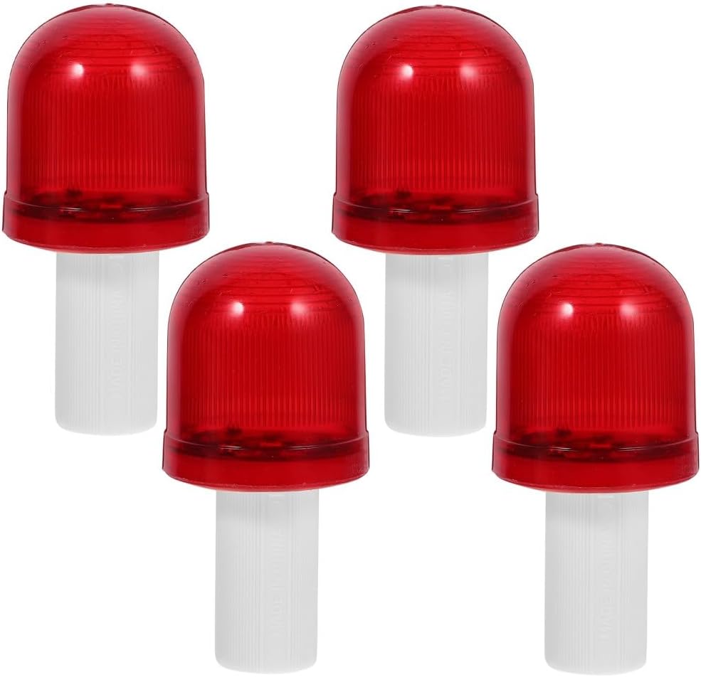 ya 13 9.15 baidi 4Pcs Emergency Flashing Traffic Lights for Traffic Cones and Parking Safety
