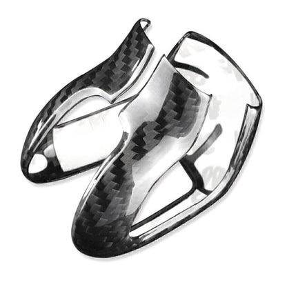 ya 6 8.24 baidi Black Carbon Fiber Gear Shift Knob Cover Trim Fit for Volvo XC60 XC90 S60 S90 V60