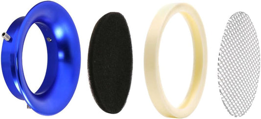 ya 4 8.8.2 55mm Carburetor Velocity Stack Air Filter Cup with Screen Net for Motorcross ATV