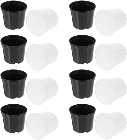 ya 26 10.21 baidi 20 Pcs Plastic Flower Breeding Cups Plant Nursery Pots Lightweight