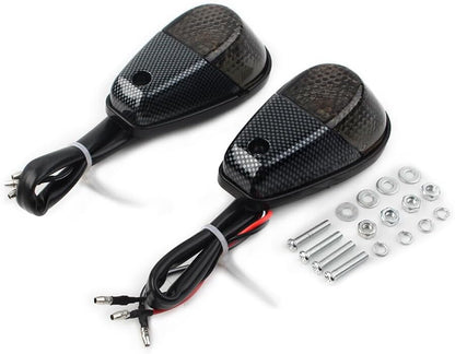 ya 2 8.15 2x Amber Motorcycle Flush Mount Turn Signals Indicators Blinker Lights Universal