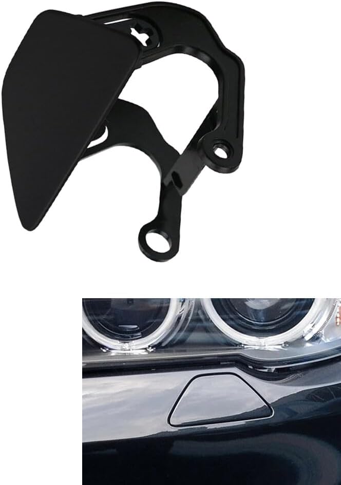 ya 27 10.13 baidi for 13-16 for BMW 5 F10 F11 F18 Front Bumper Headlight Washer Nozzle Cover Left Side