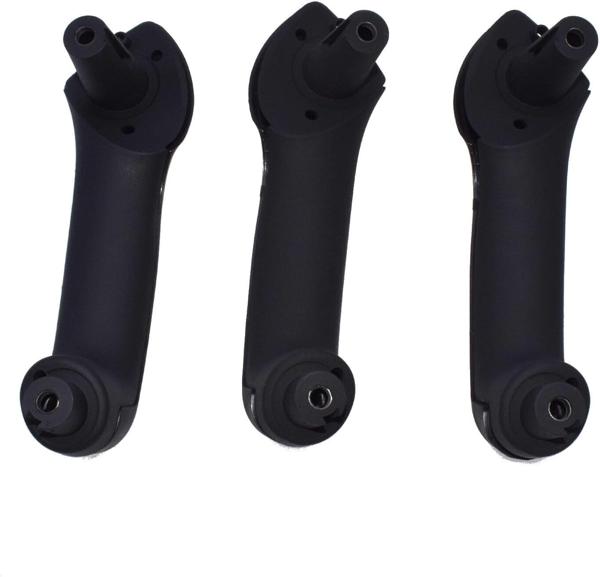 ya 11 9.14 zhengce 5-Piece Black Interior Door Handle Cover Switch Frame Decoration Suitable f