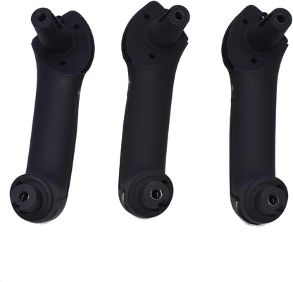ya 11 9.14 zhengce 5-Piece Black Interior Door Handle Cover Switch Frame Decoration Suitable f