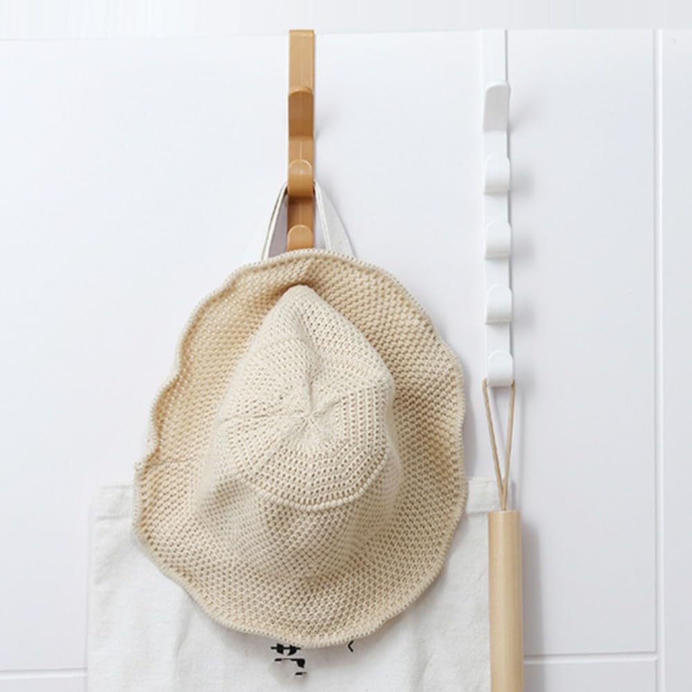 ya 26 10.21 baidi 2 Pcs No Trace Hook Plastic Hooks for Hanging Over The Door Hanger
