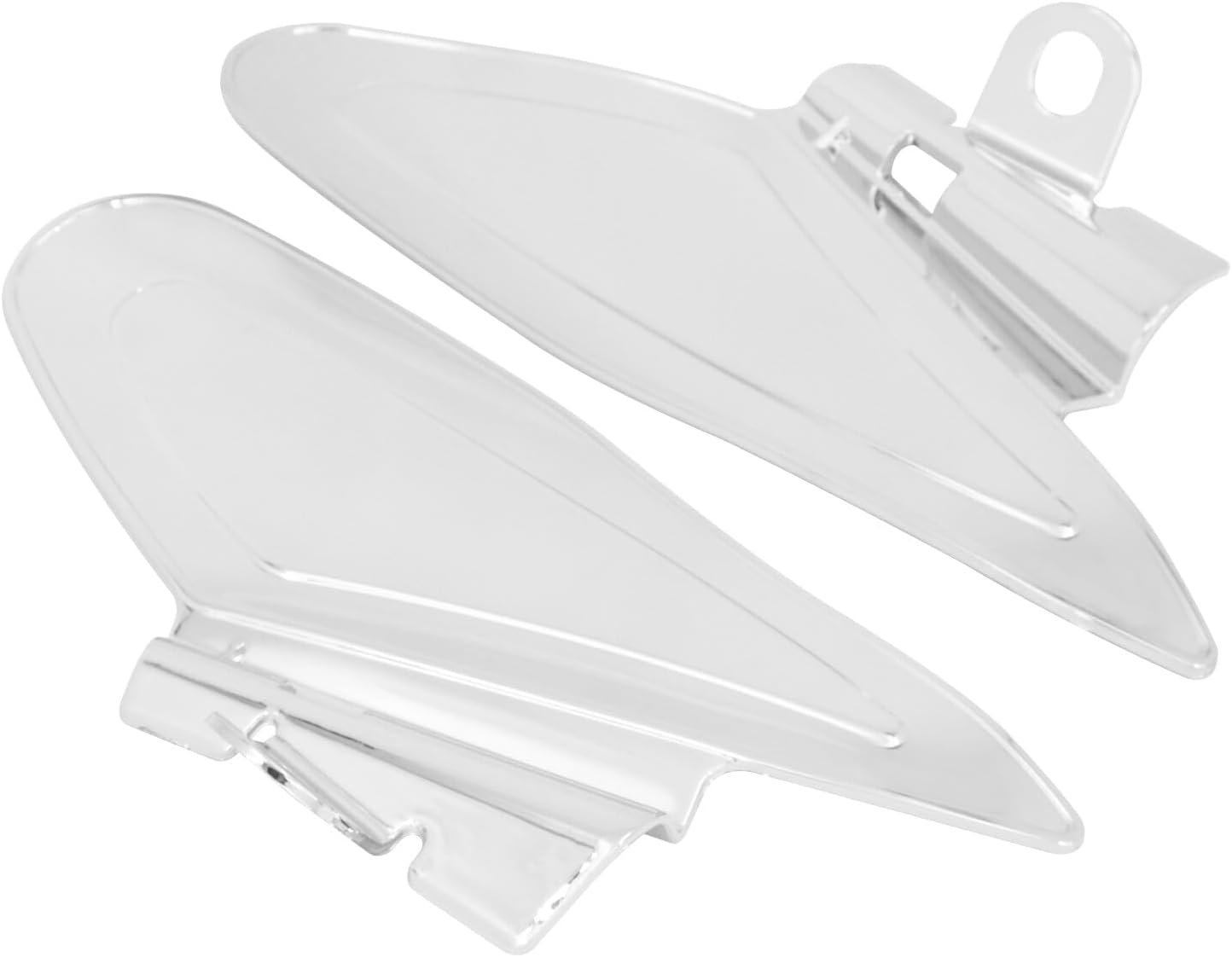 ya 7 8.24 baidi Chrome Reflective Saddle Heat Shields Fits For Indian Chief Roadmaster 2014-2022