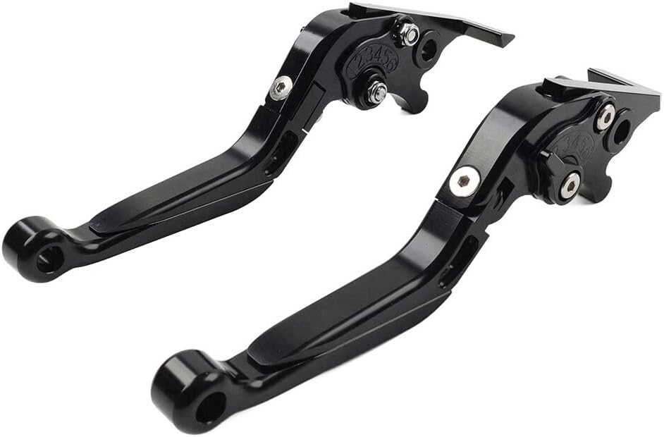 ya 14 9.20 zhengce Black CNC Folding Extendable Brake Clutch Levers for BMW S1000XR 2015-2021-1