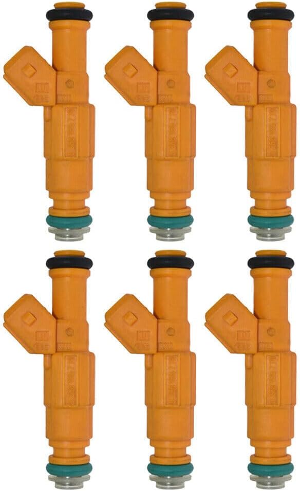 ya 10 9.16 baidi 6PCS Fuel Injectors for Jeep for Grand Cherokee for Wrangler Co for MAN che 4.0L L6 0280155710