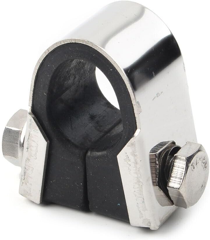 ya 4 8.14 Speedo Clamp Gauge Rubber For 7/8 1 Handlebar Mounting Bracket Motorcycle