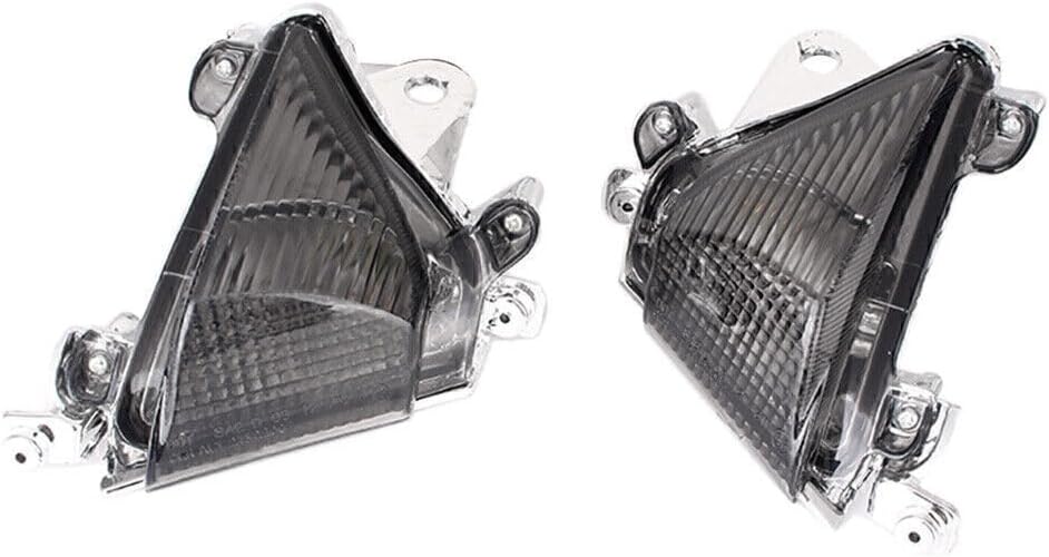 ya 4 8.8.2 Smoke Front Turn Signal Light Lens Cover Fit for Kawasaki ZX-10R 2004 2005