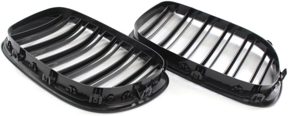 ya 2 8.15 Front Kidney Grill for for BMW 7-Series F01/F02 740i 750li 760li 2008-2015 Dual line