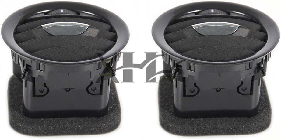 ya 10 9.16 baidi 2pcs Black Dashboard AC Air Vent Kit Fit for Vauxhall/for Opel #13417363#