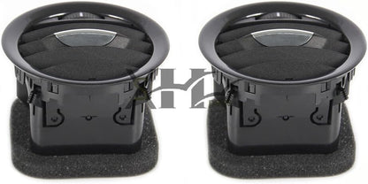 ya 10 9.16 baidi 2pcs Black Dashboard AC Air Vent Kit Fit for Vauxhall/for Opel #13417363#