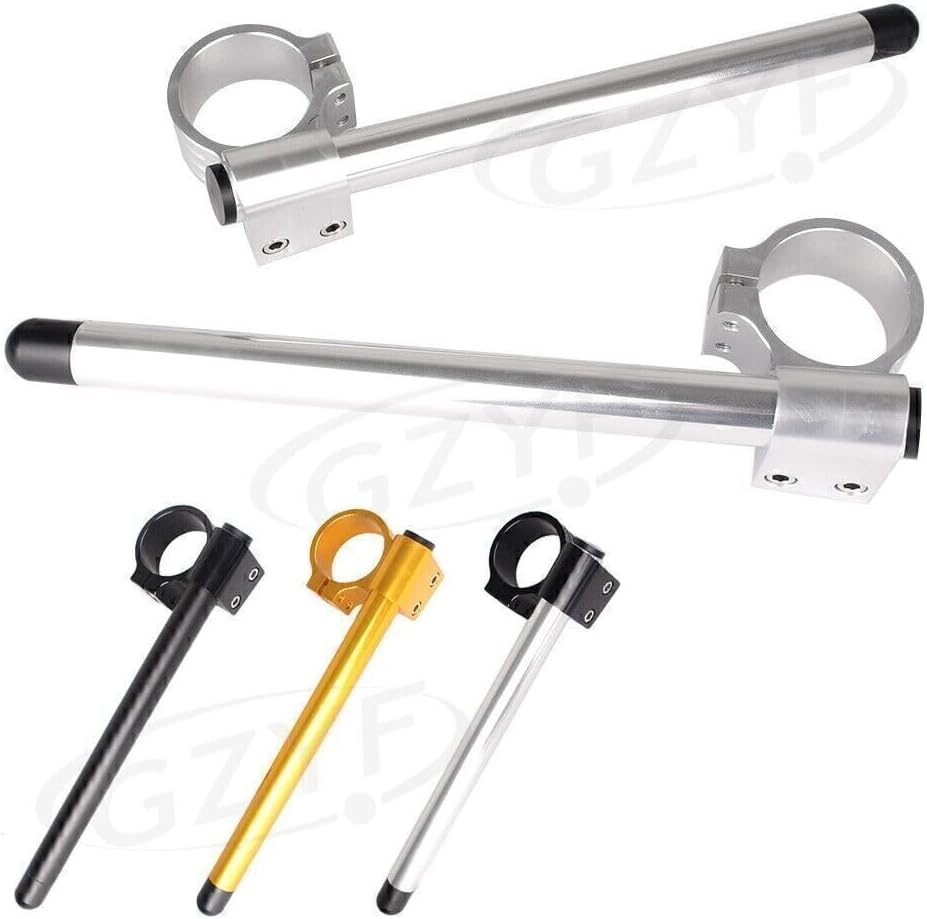 ya 6 8.24 baidi for Suzuki 3 Color 2X 31mm Left+Right Clip On Handle bar Fork Tube Universal