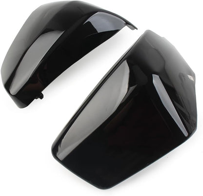 ya 23 10.7 baidi Battery Side Fairing Cover L & R for Honda Shadow Spirit/Shadow Aero 750 Black