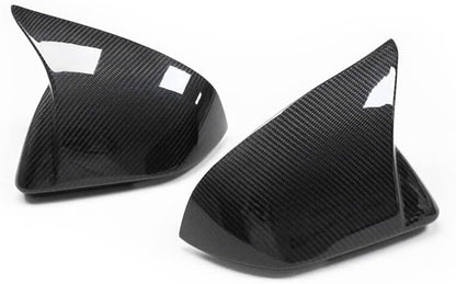 ya 11 9.14 baidiFor Euro Version for Ford for Mustang 2014-2022 Carbon Fiber Side Rearview Mirror Cover