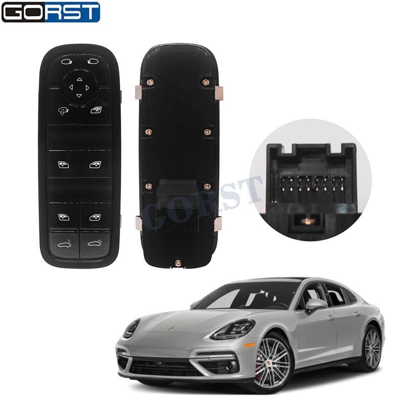 ya 4 8.8 Master Power Window Switch 971959858C for Porsche for Cayenne for Panamera 2017-2021