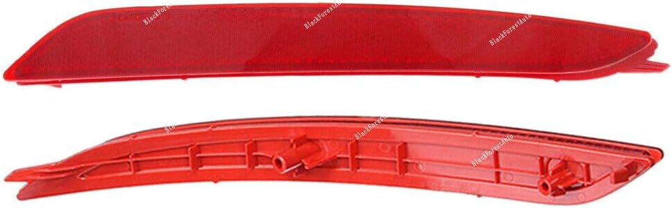 ya 27 10.13 baidi 2X for Hyundai for Elantra Sedan 2014-2016 Rear Right&Left Bumper Reflector Red