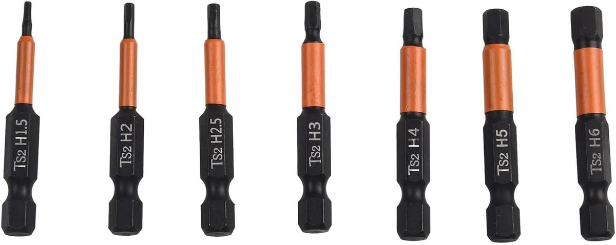 ya 26 10.21 baidi Advanced 7PC Magnetic Hex Head Wrench Drill Bit Set for Advanced Users