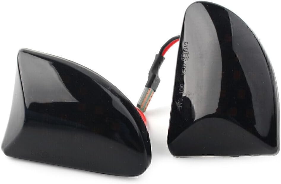 ya 7 8.24 baidi LED Sequential Dynamic Side Marker Turn Signal Light Black for Smart Fortwo W451