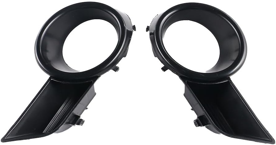 ya 9 10.24 1Pair Front Bumper Fog Light Lamp Cover Grille for Toyota Highlander 2008-2010