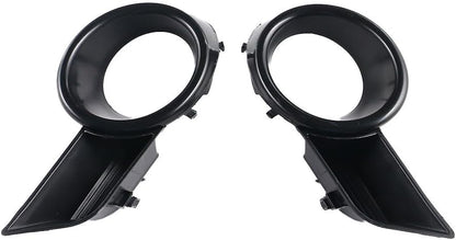 ya 9 10.24 1Pair Front Bumper Fog Light Lamp Cover Grille for Toyota Highlander 2008-2010