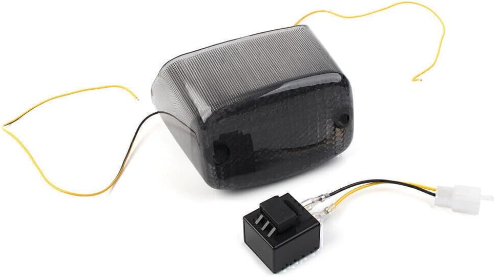 ya 4 8.8.2 Smoke LED Tail light Brake Turn Signals Fit for Yamaha VMAX 1985-2007 Motorcycle